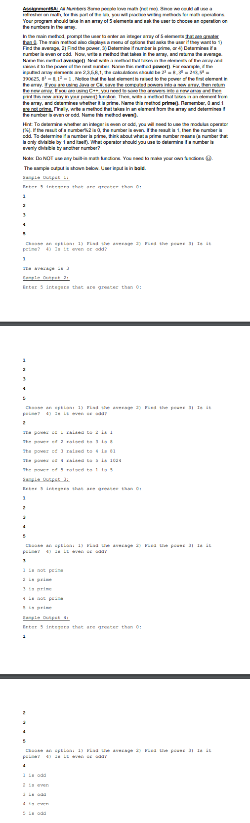 Solved Please answer in JAVA | Chegg.com