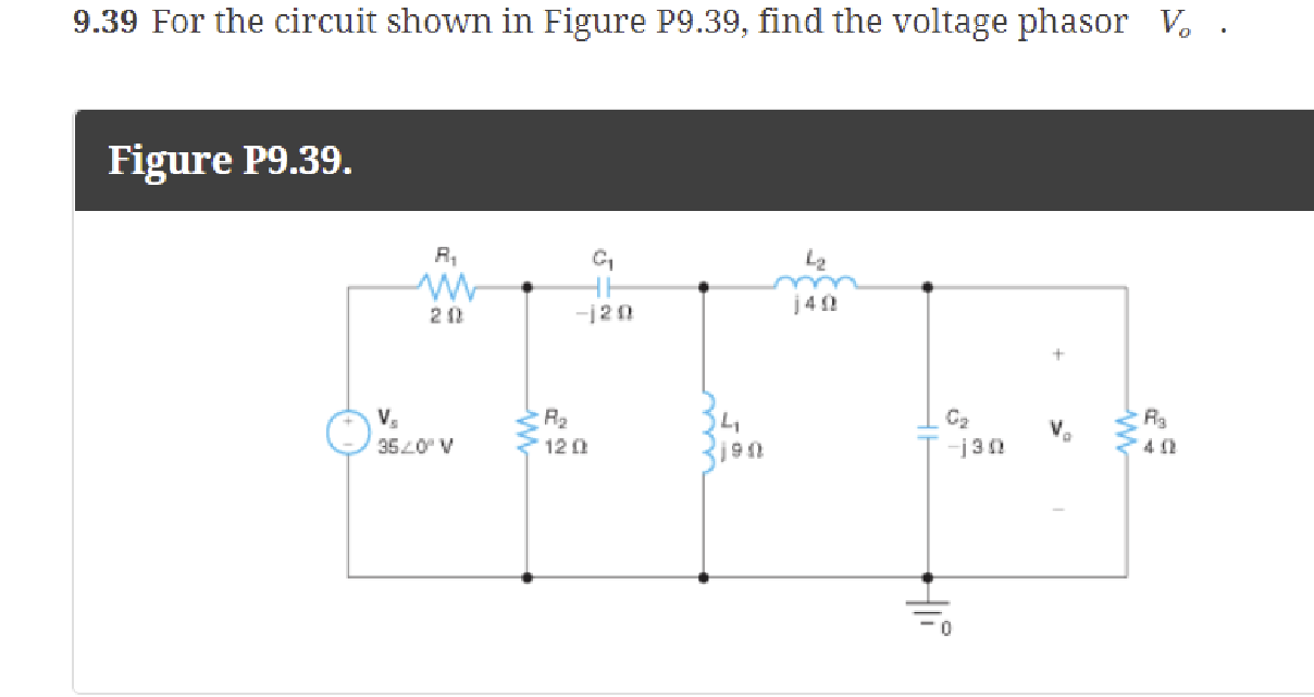 Solved For The Circuit Shown In Figure P Find Chegg Com