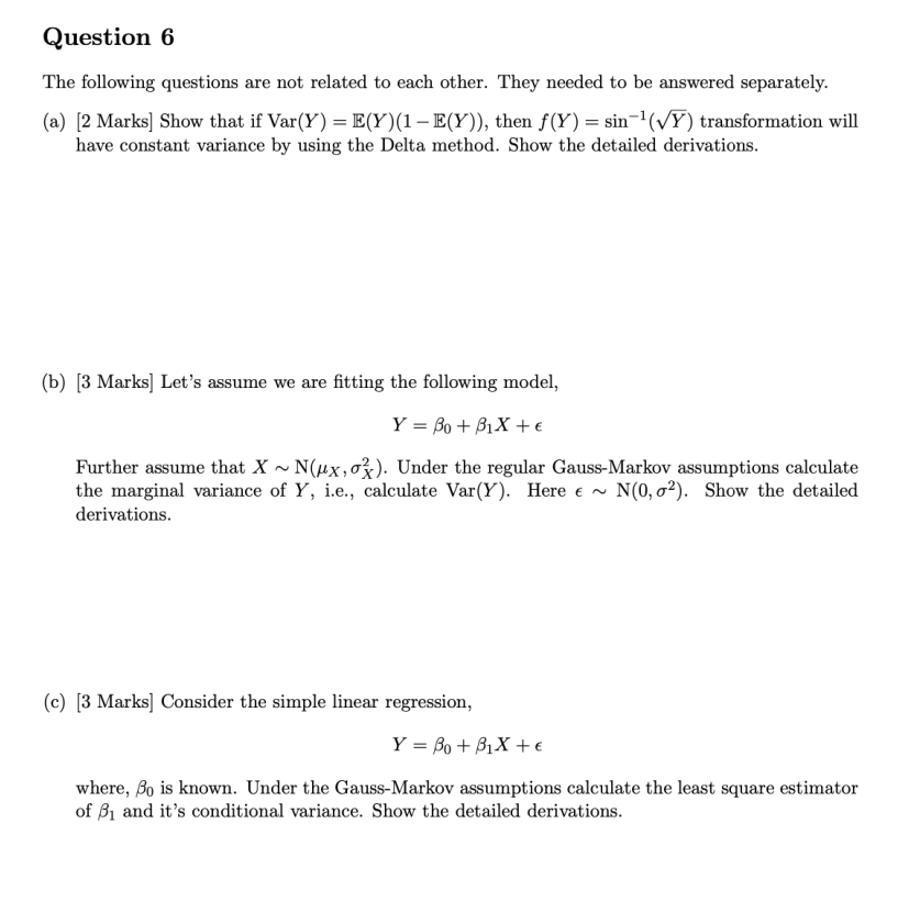 Question 6 The Following Questions Are Not Related To | Chegg.com