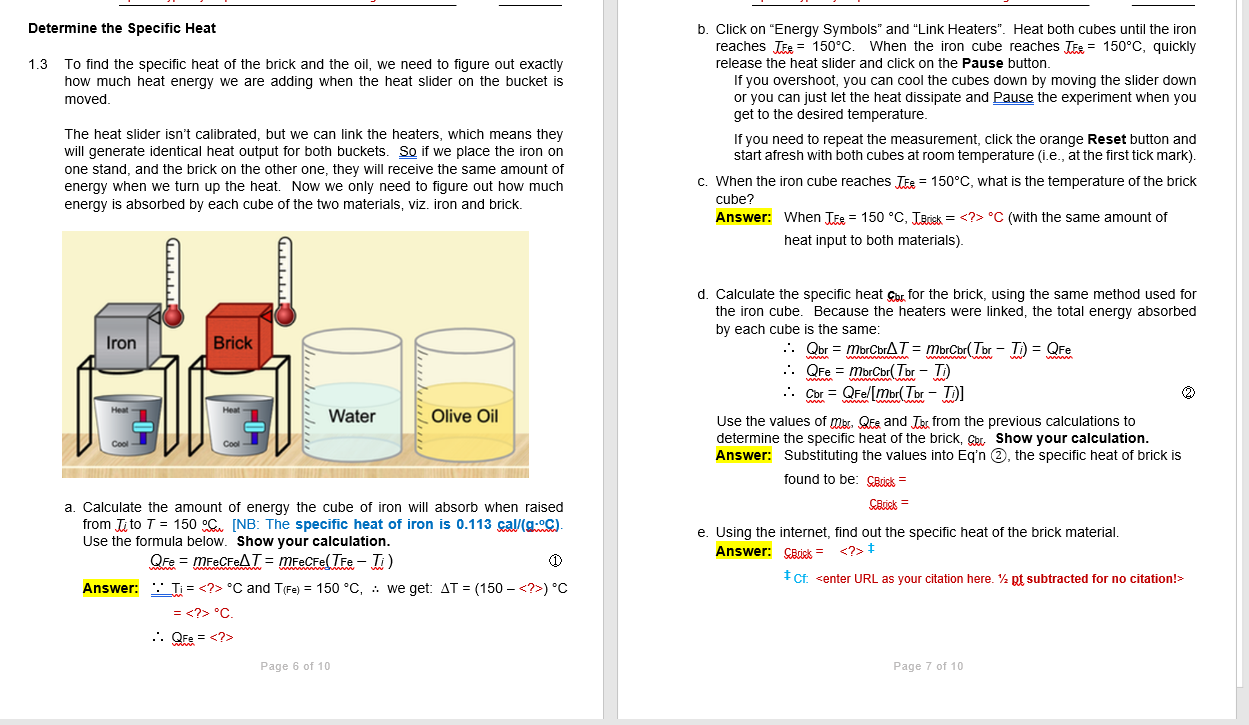 step 1 experimental questions