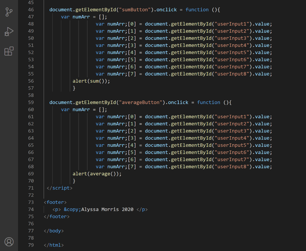 Solved Trying to get this to output the answer but cannot | Chegg.com