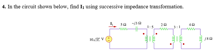 Solved 4. In the circuit shown below, find Iy using | Chegg.com