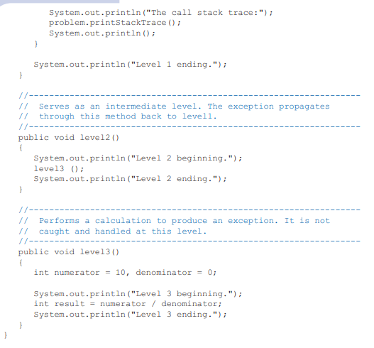 Solved Java Foundations: What would happen if the try | Chegg.com