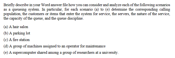 Briefly describe in your Word answer file how you can | Chegg.com