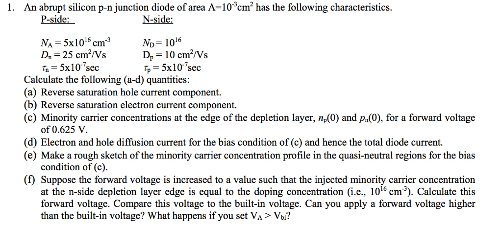 solved-1-an-abrupt-silicon-p-n-junction-diode-of-area-a-10-chegg