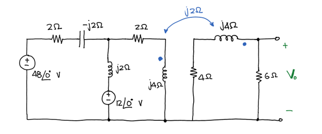 Solved Find V0 In The Circuit Shown In The Figure. NOTE: | Chegg.com