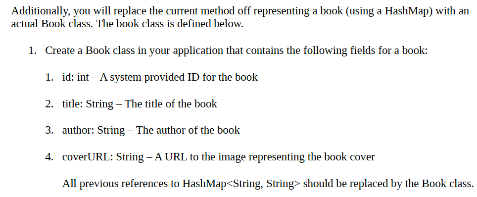 Solved You application will use a Web Service API (See | Chegg.com