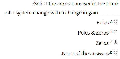 Solved Select the correct answer in the blank of a system | Chegg.com