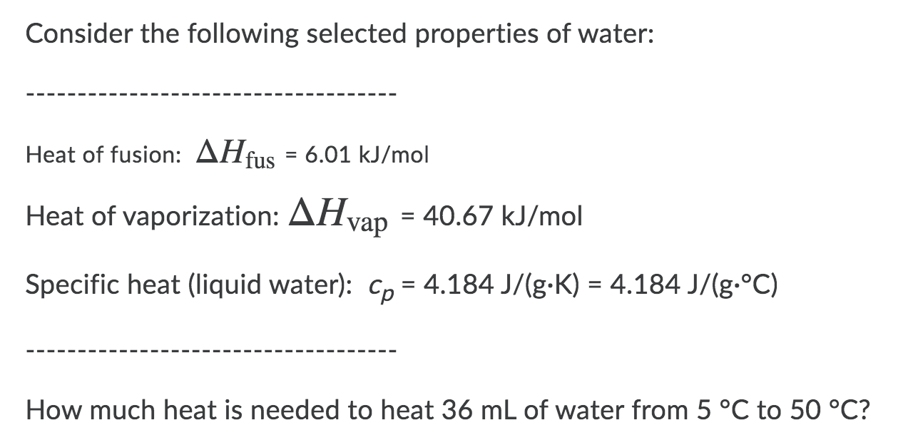 Solved When water boils, it. gets hotter while absorbing