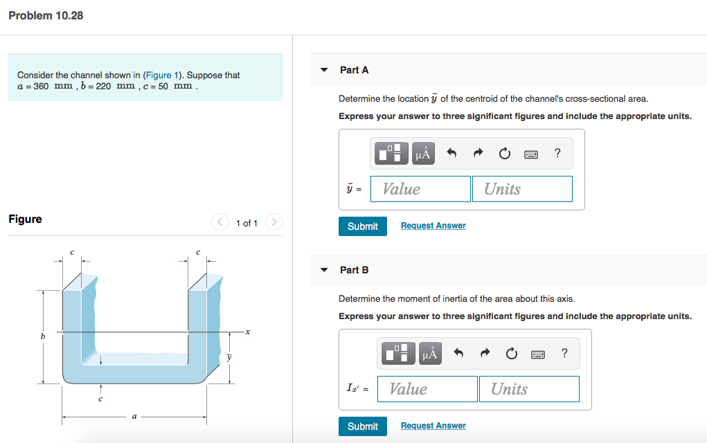 Solved Problem 10.28 Part A Consider the channel shown in | Chegg.com