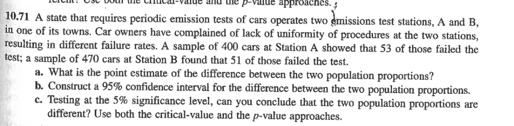 Solved 10.71 A State That Requires Periodic Emission Tests 