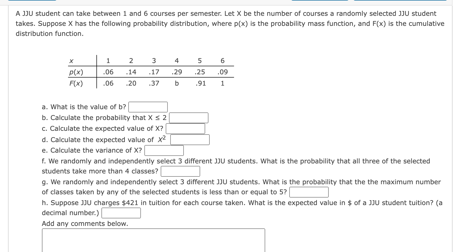 solved-a-jju-student-can-take-between-1-and-6-courses-per-chegg