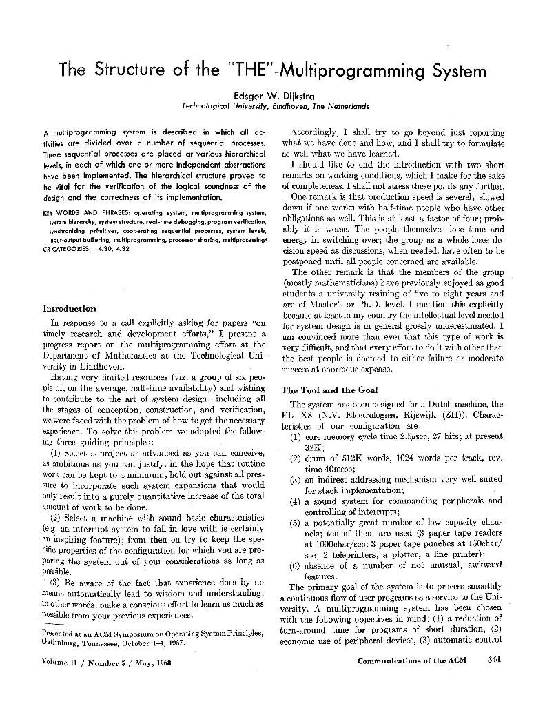 The Structure of the 