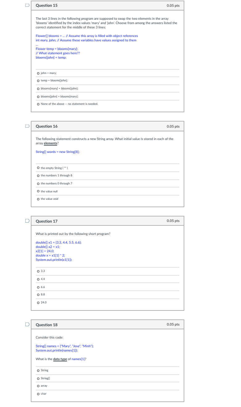 Solved The following bit of code is attempting to find the | Chegg.com