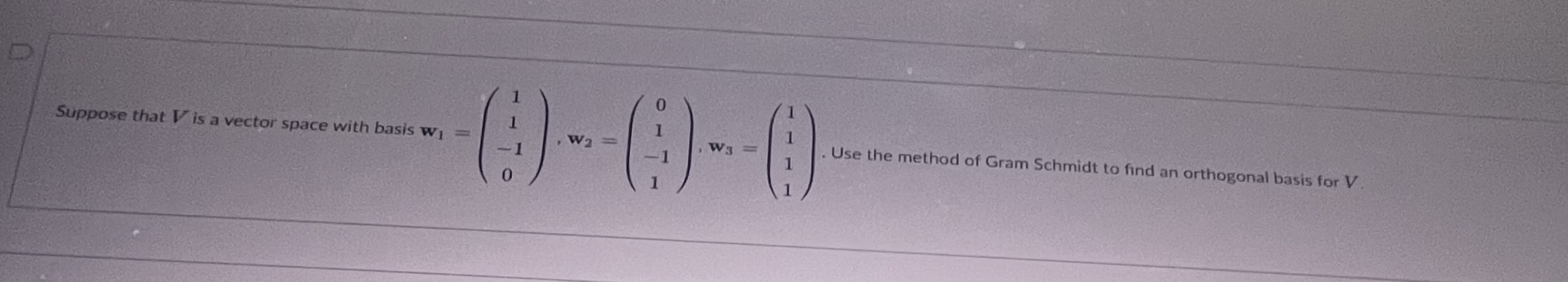 Solved Suppose That V Is A Vector Space With Basis | Chegg.com