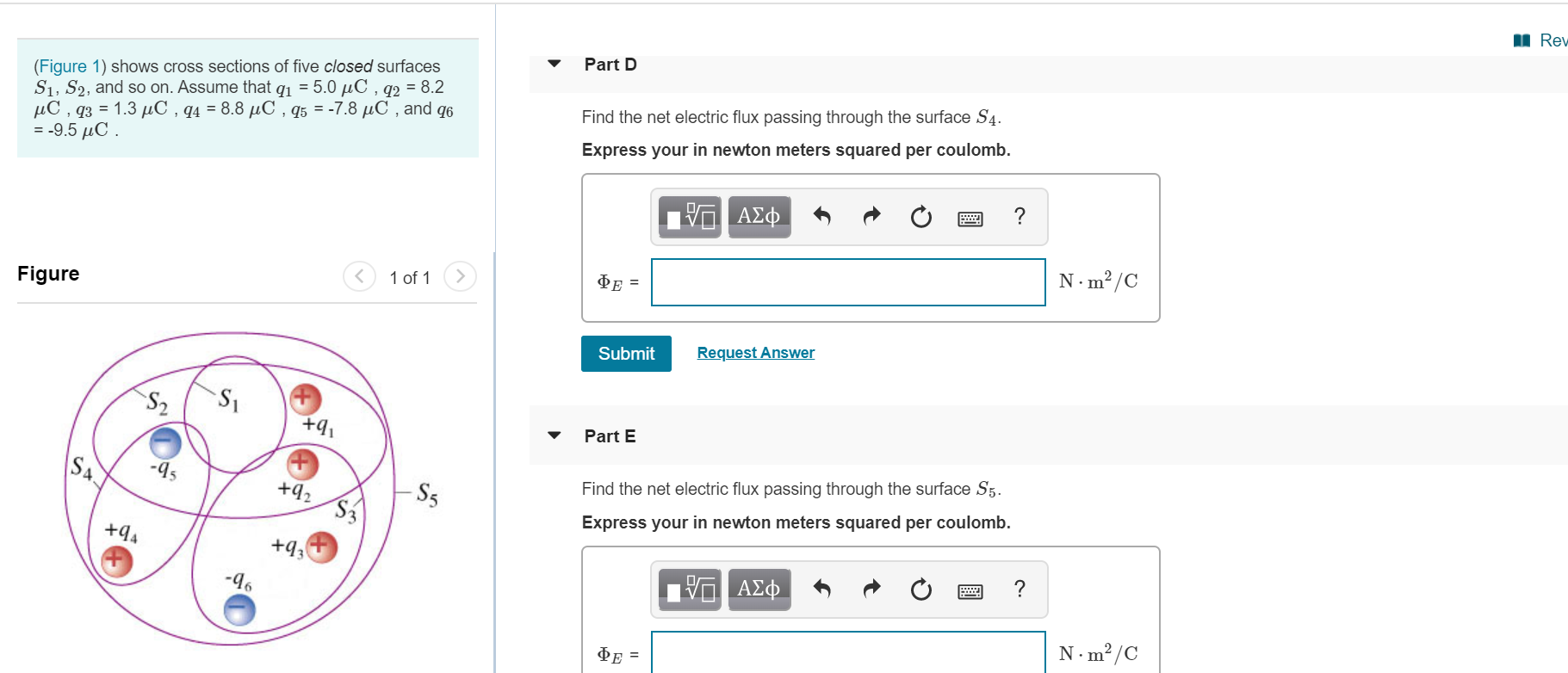 Solved Rev Part D (Figure 1) Shows Cross Sections Of Five | Chegg.com