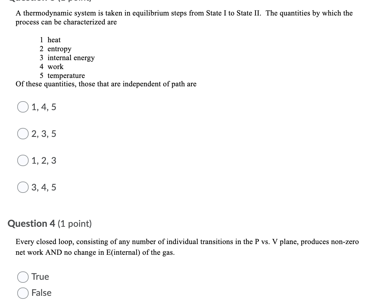 Solved A thermodynamic system is taken in equilibrium steps | Chegg.com