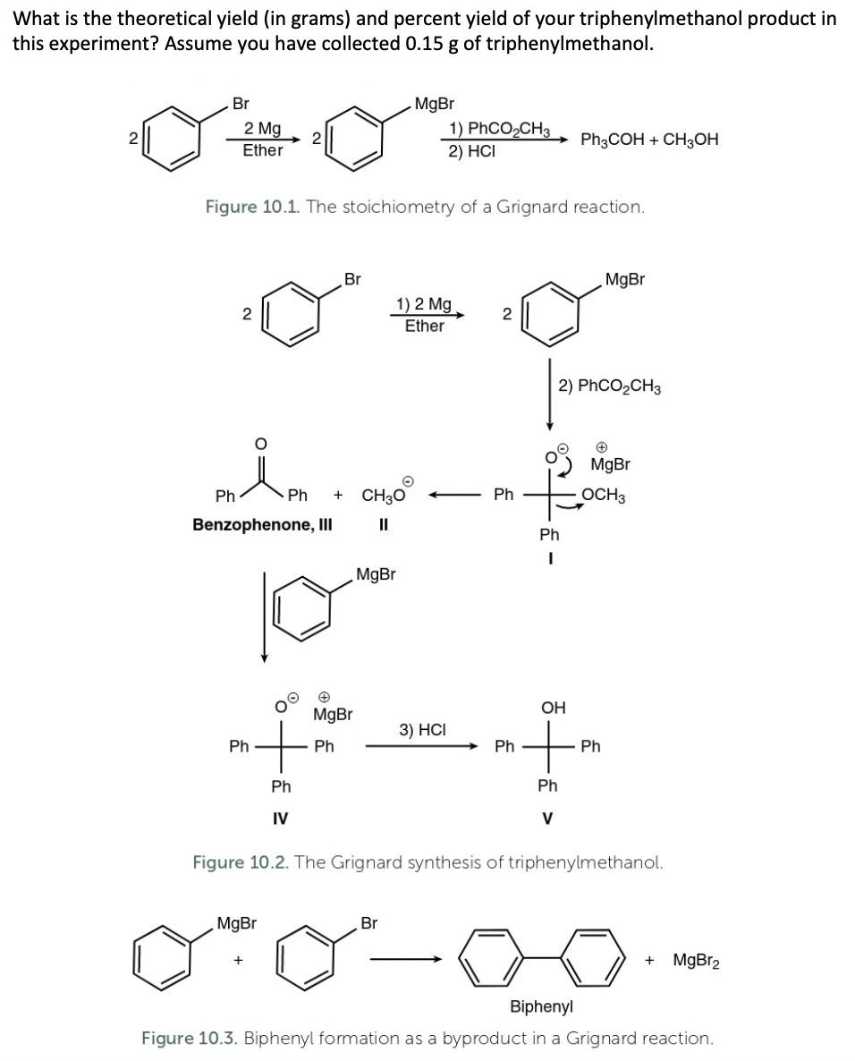 Grignard Synthesis Of Triphenylmethanol Theoretical Yield 40+ Pages Solution [1.9mb] - Updated 