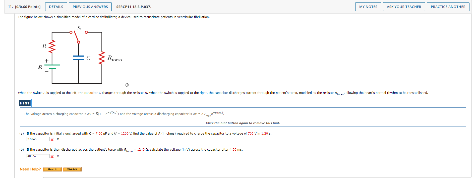 Solved The figure below shows a simplified model of a | Chegg.com