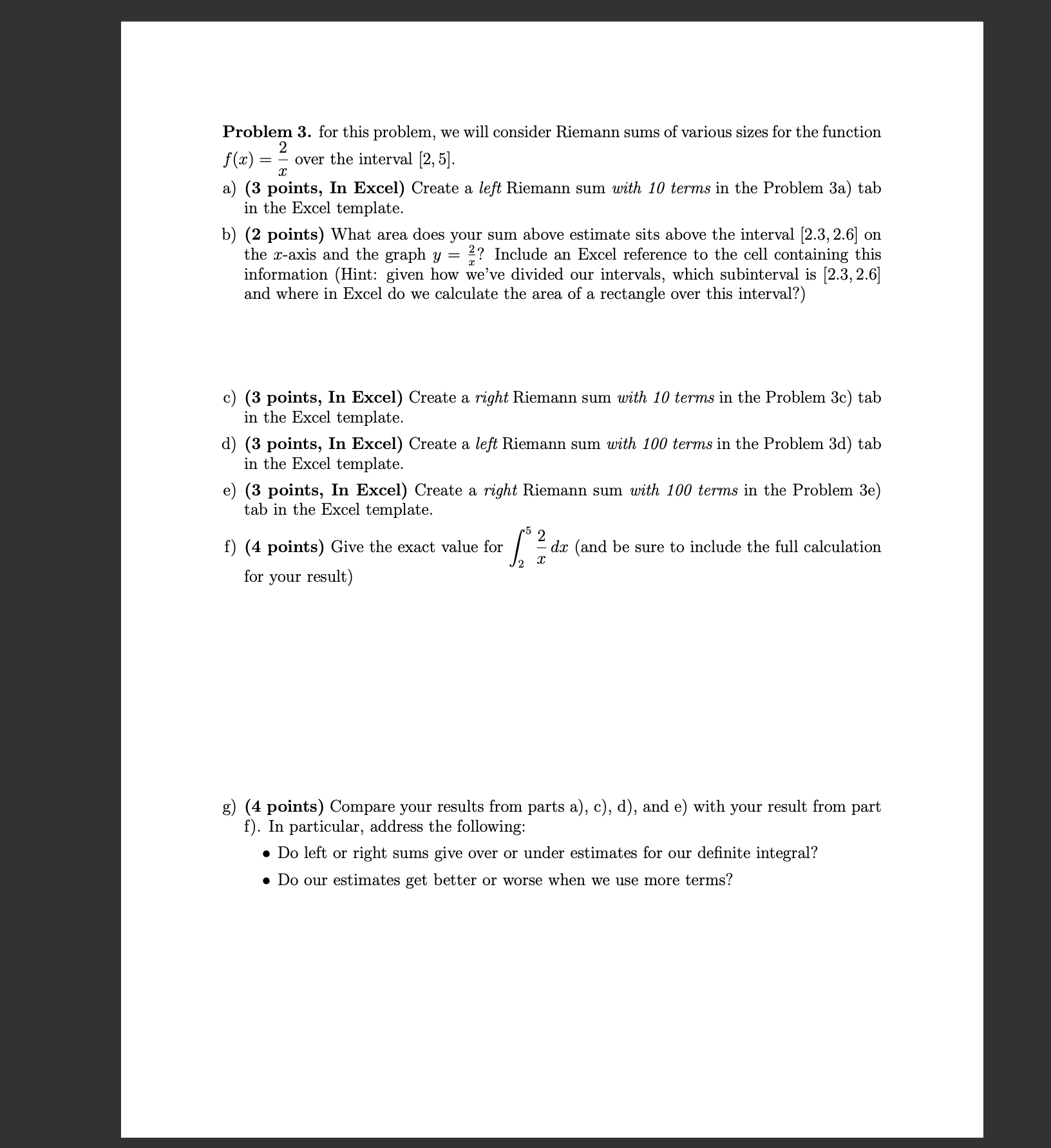 Solved Problem 3. ﻿for this problem, we will consider | Chegg.com