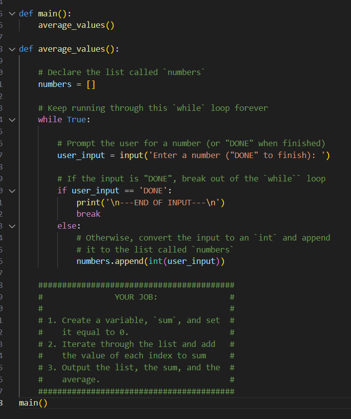 Solved Enter a number ("DONE" to finish): 1 Enter a number | Chegg.com