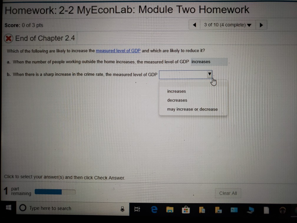 myeconlab chapter 2 homework answers