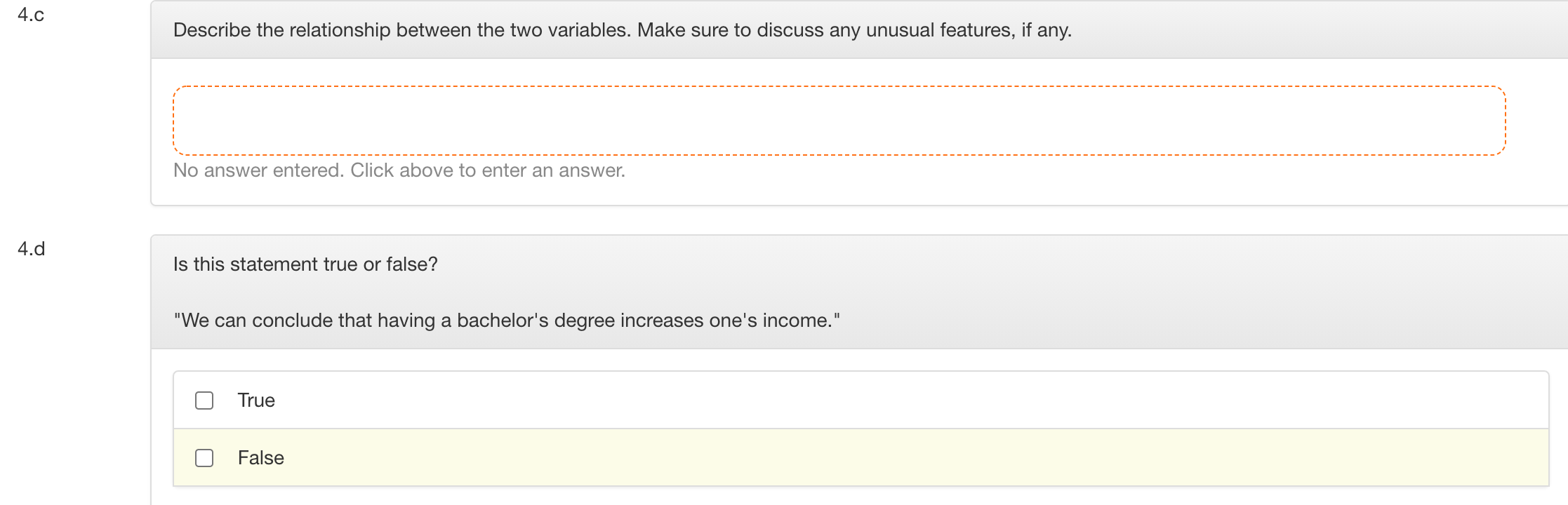 Solved The scatterplot below shows the relationship between | Chegg.com