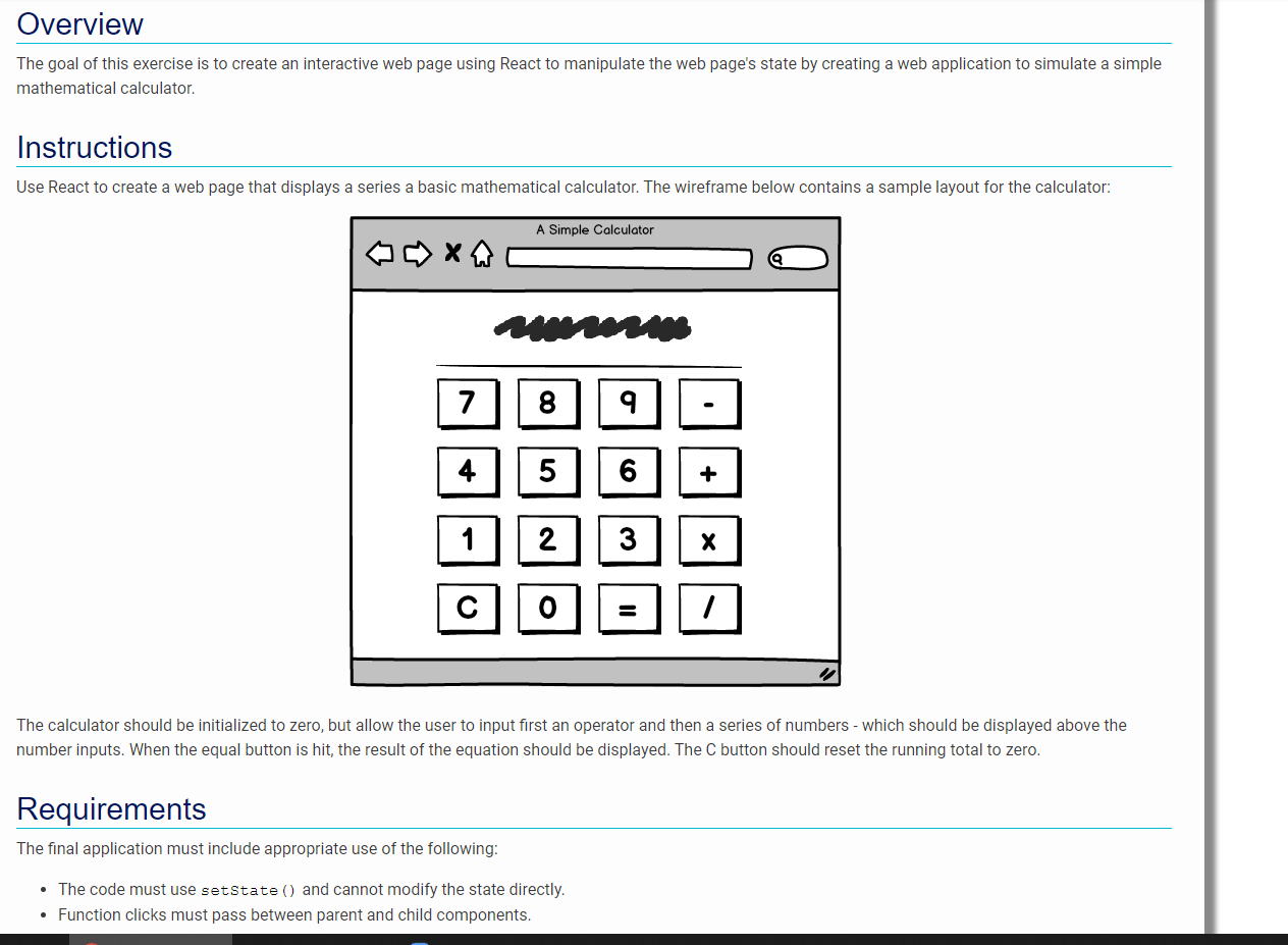 Solved Overview The goal of this exercise is to create an | Chegg.com