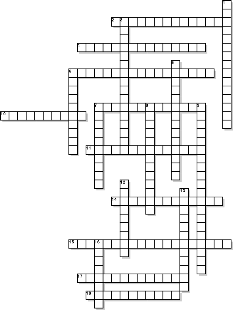 Solved Solve this crossword puzzle design and Chegg com