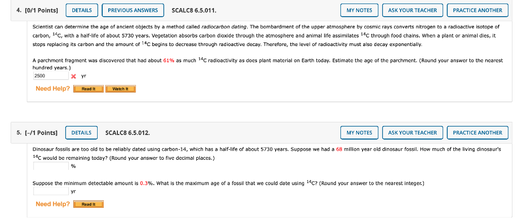 Solved 4. [0/1 Points] DETAILS PREVIOUS ANSWERS SCALC8 | Chegg.com