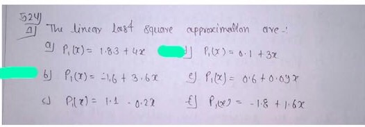 Solved Find The Solution For B And D. The Other Picture Has | Chegg.com