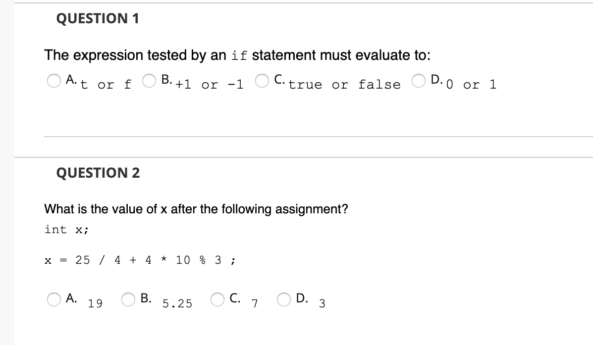 Solved These Are All Multiple Choice Question, I Just Need | Chegg.com