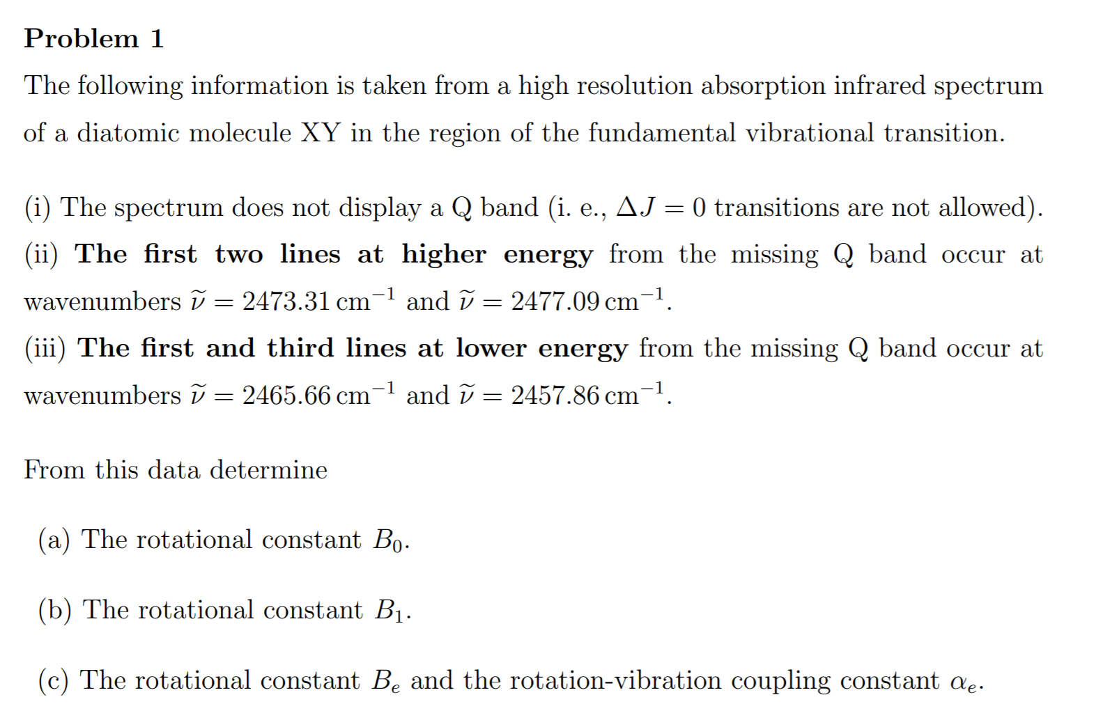 Solved Problem 1 The following information is taken from a | Chegg.com