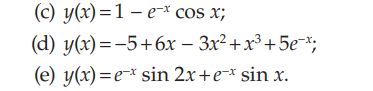 Solved 3. Solve each of the following differential equations | Chegg.com
