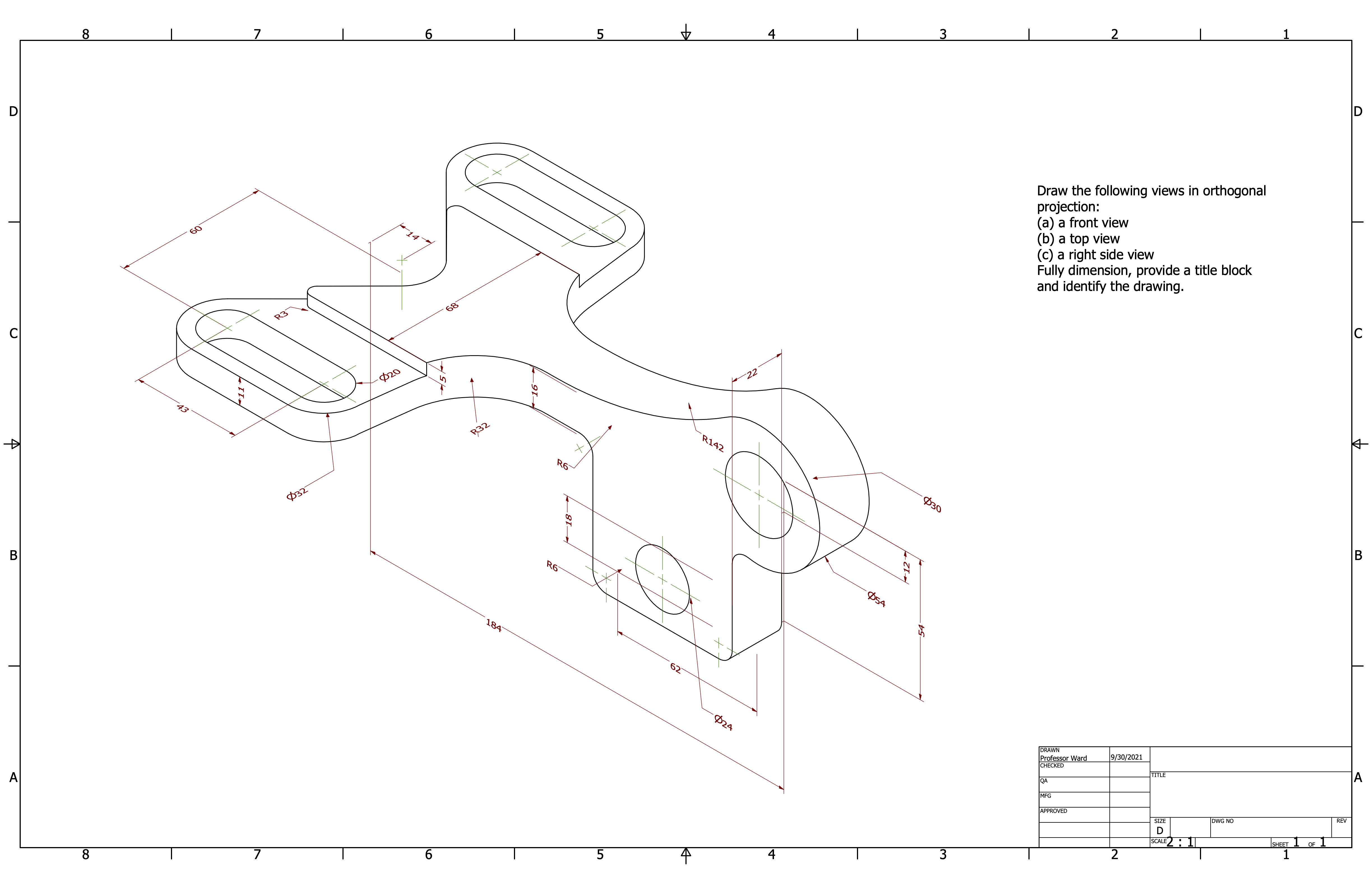 Solved Please follow directions a,b,and c and draw in | Chegg.com