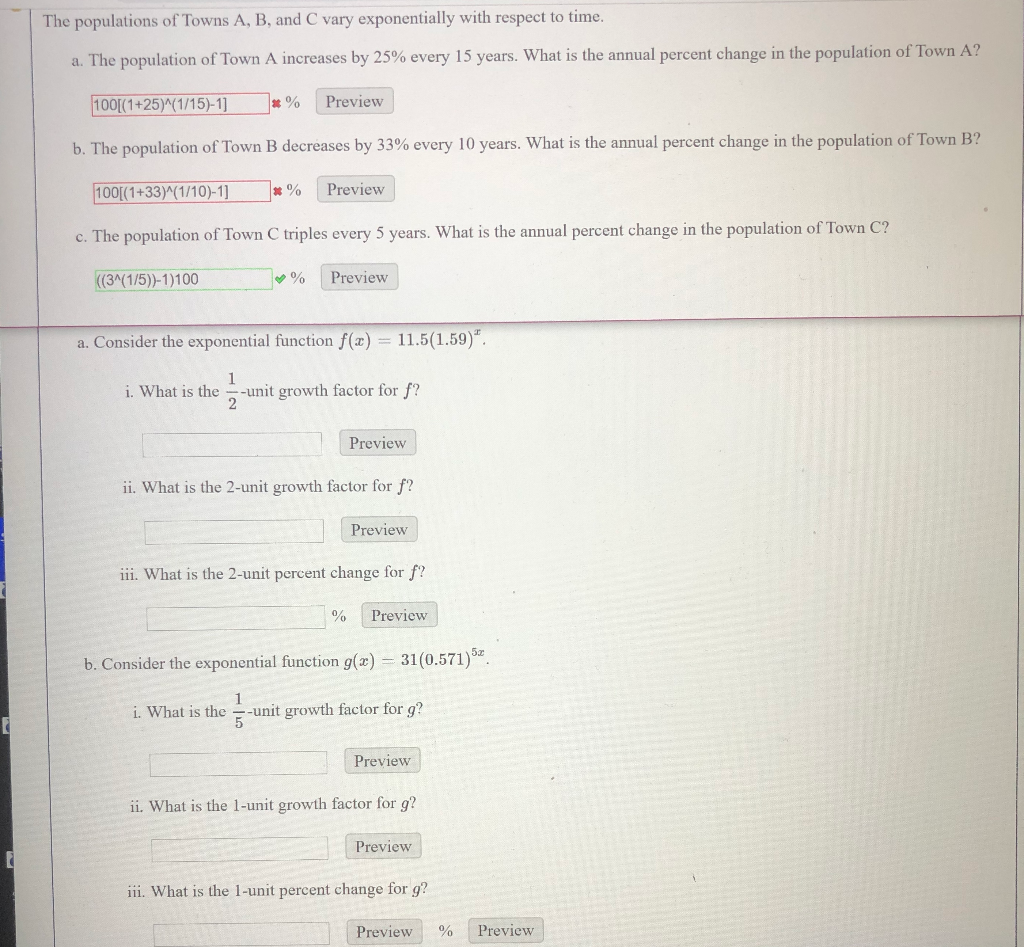 Solved The Populations Of Towns A, B, And C Vary | Chegg.com