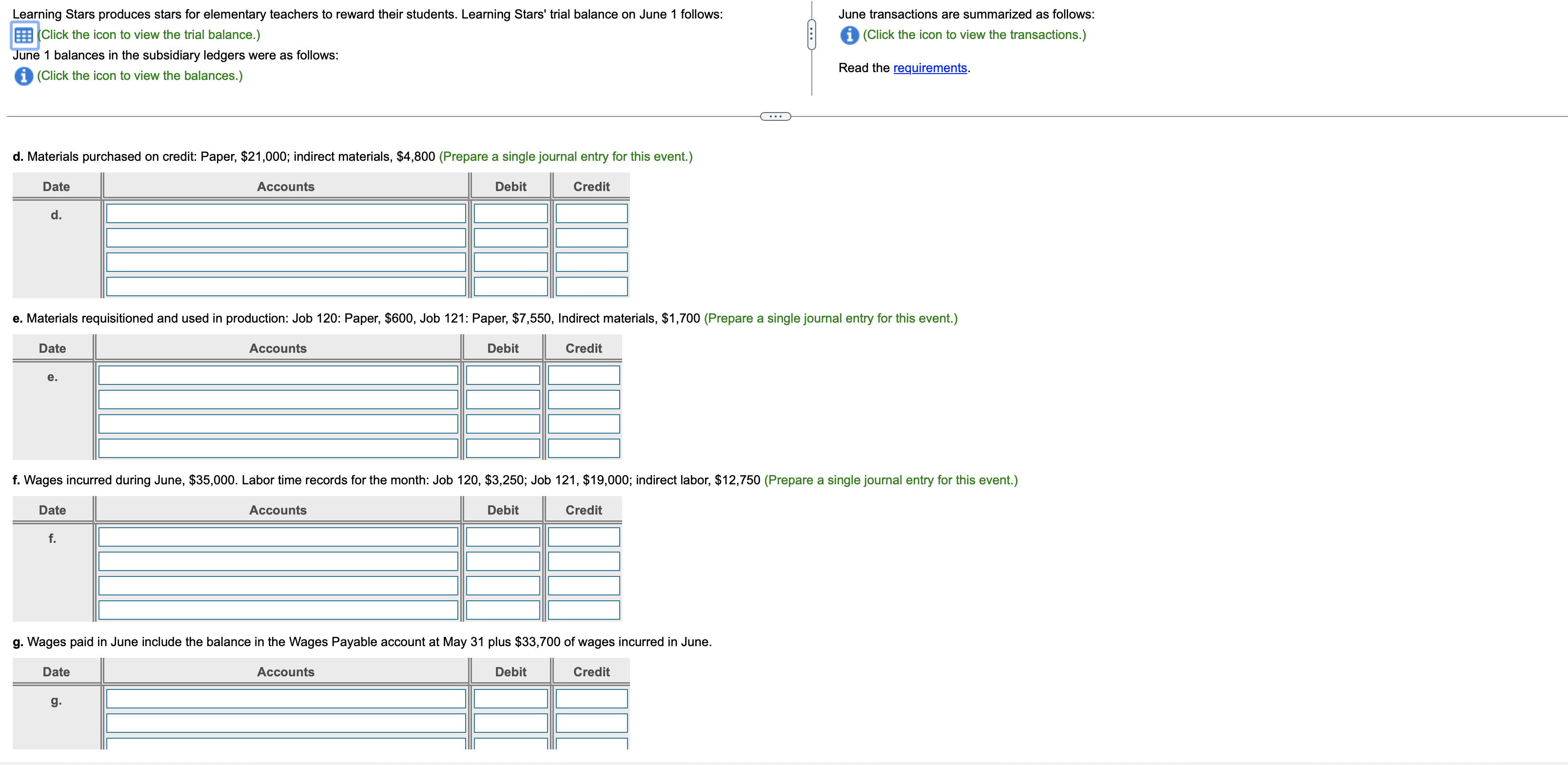 Solved Requirement 4. Use the Work-in-Process Inventory | Chegg.com
