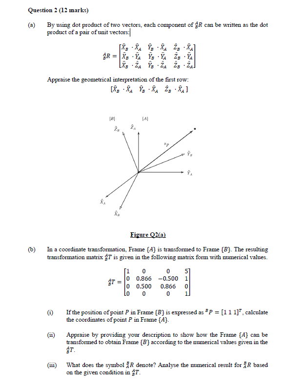 Solved A By Using Dot Product Of Two Vectors Each Chegg Com   PhpnWX1oZ