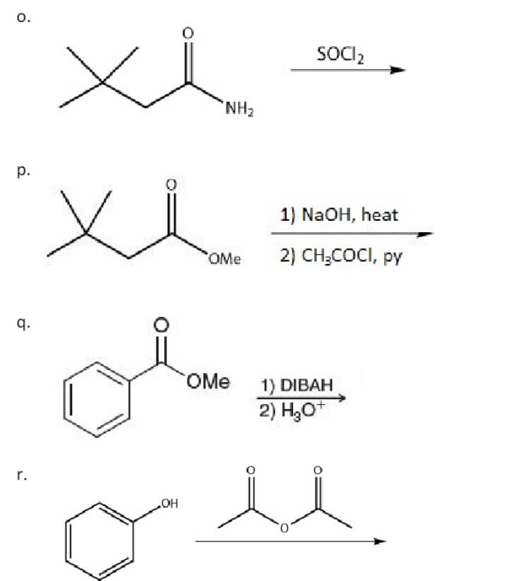 Solved Draw the structure of the MAJOR product: a. hexanoyl | Chegg.com