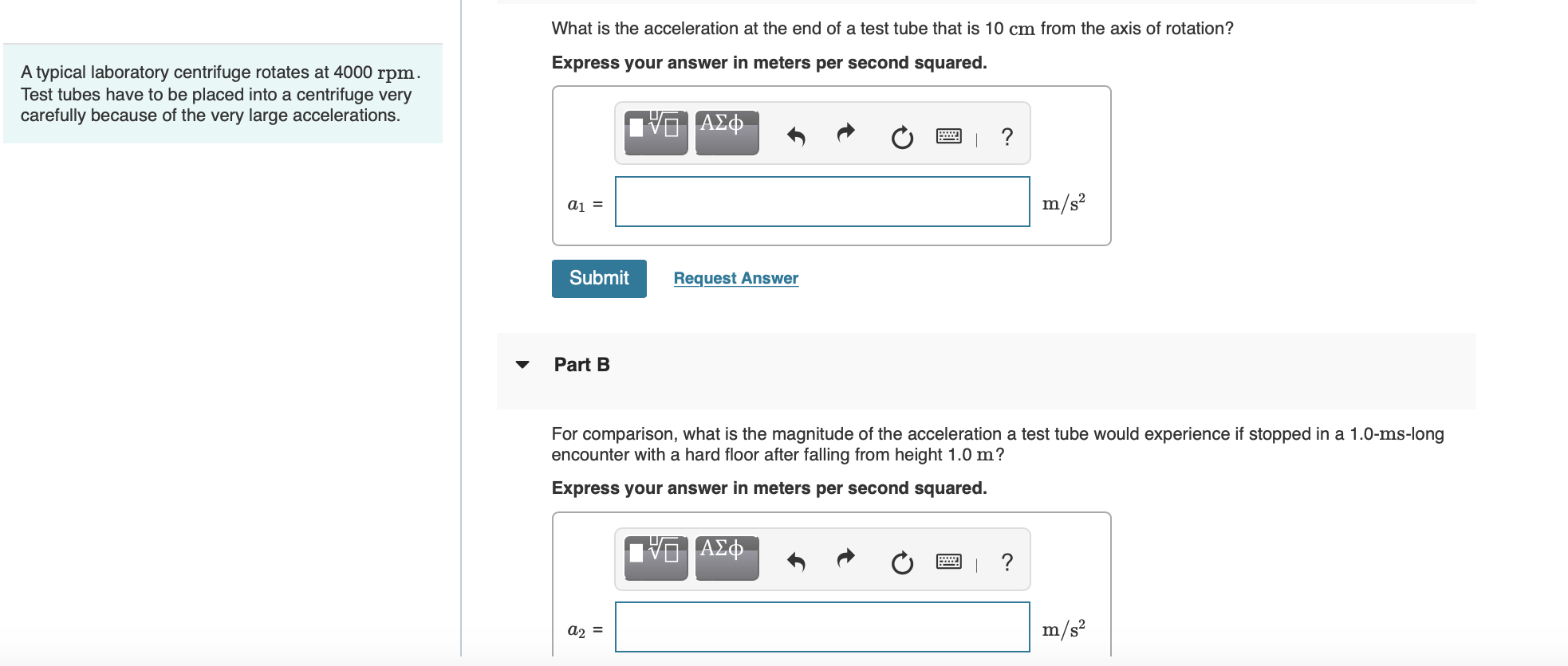 solved-what-is-the-acceleration-at-the-end-of-a-test-tube-chegg