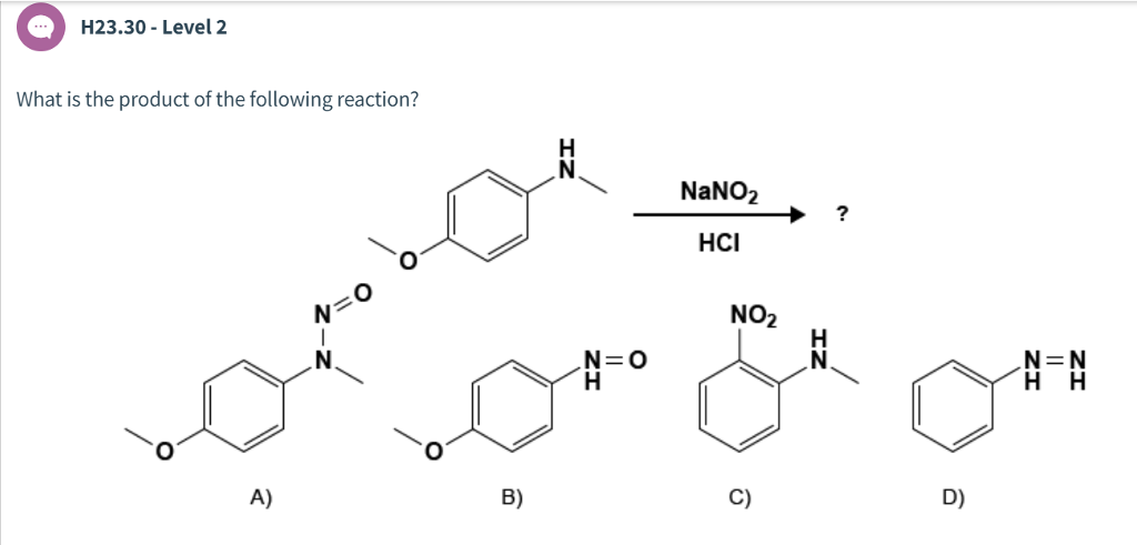 Solved H21.36-Level 2 What is not a product or intermediate | Chegg.com