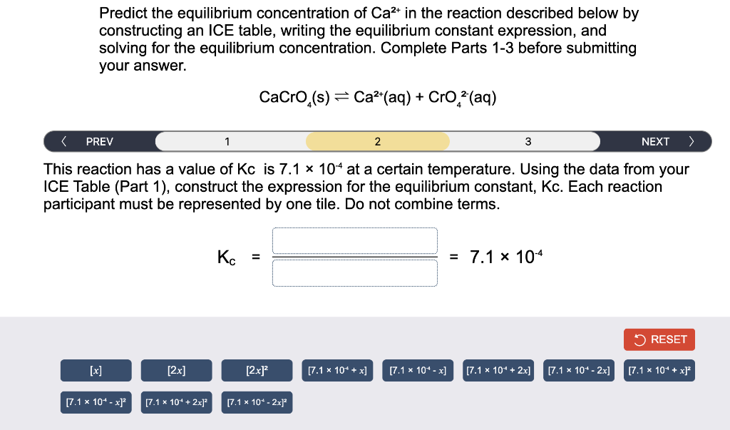 Solved Predict the equilibrium concentration of Ca2+ in the | Chegg.com