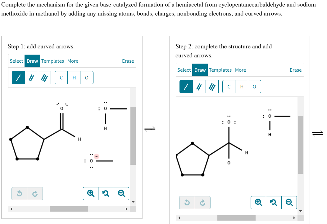 Solved Complete The Mechanism For The Given Base-catalyzed | Chegg.com