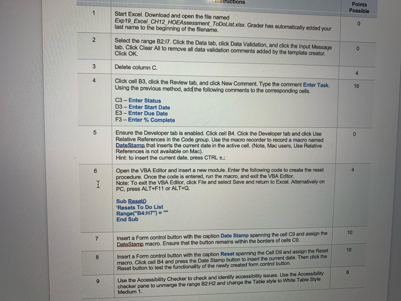 Solved G 2021 TO-DO LIST Task Priority Status Start Date Due | Chegg.com