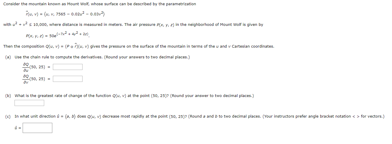 Solved Consider The Mountain Known As Mount Wolf Whose S Chegg Com