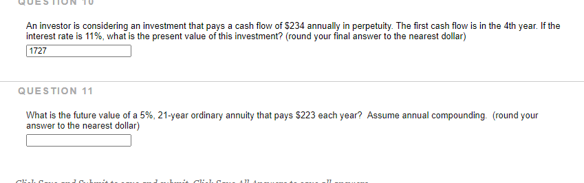 Solved Consider the following cash flows and calculate the | Chegg.com
