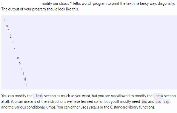 modify our classic "Hello, world" program to print | Chegg.com