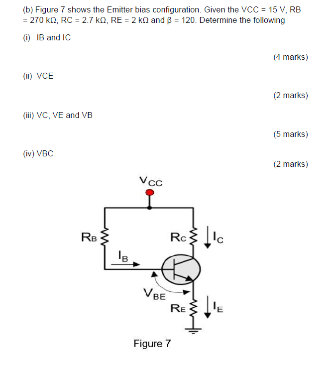 Solved (Question 2) The Analysis Of Transistor Amplifier | Chegg.com