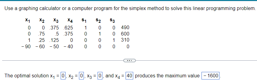 Solved Use a graphing calculator or a computer program for | Chegg.com