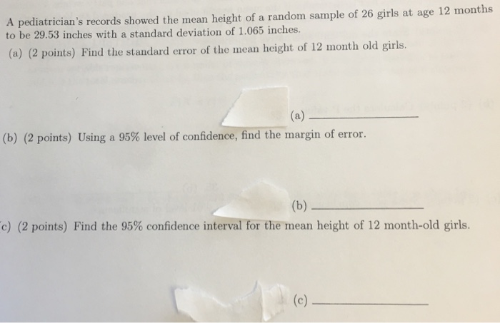 solved-a-pediatrician-s-records-showed-the-mean-height-of-a-chegg